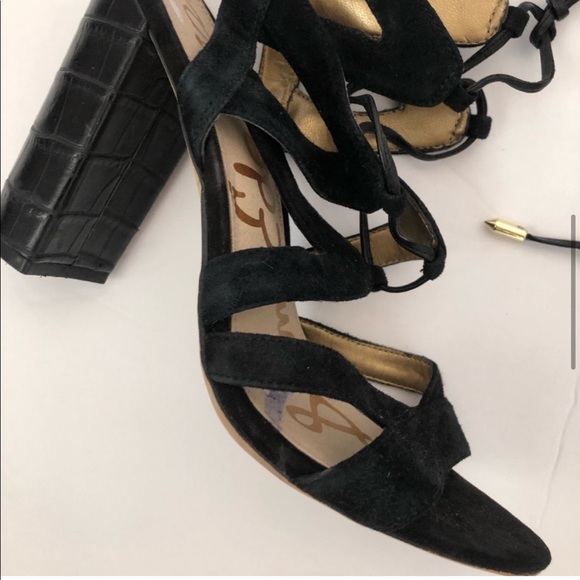 Sam Edelman Yardly Heel Black Size 7 - Picture 9 of 14